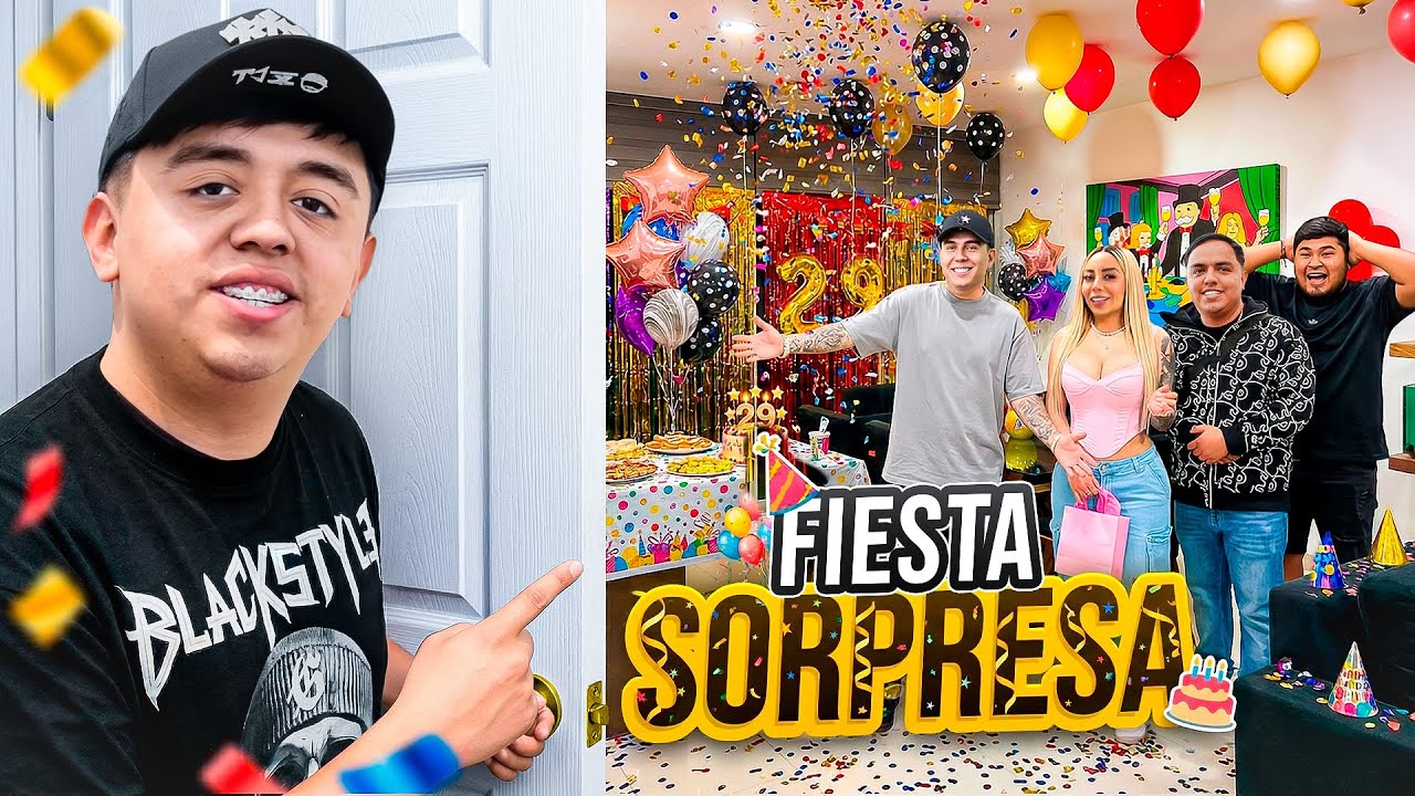 LE HICIMOS UNA FIESTA SORPRESA A GUS | ManuelRivera11 