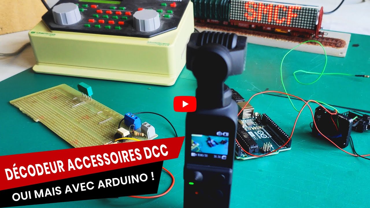 Réaliser un décodeur d'accessoires en analysant les trames digitales DCC à l'aide d'un Arduino