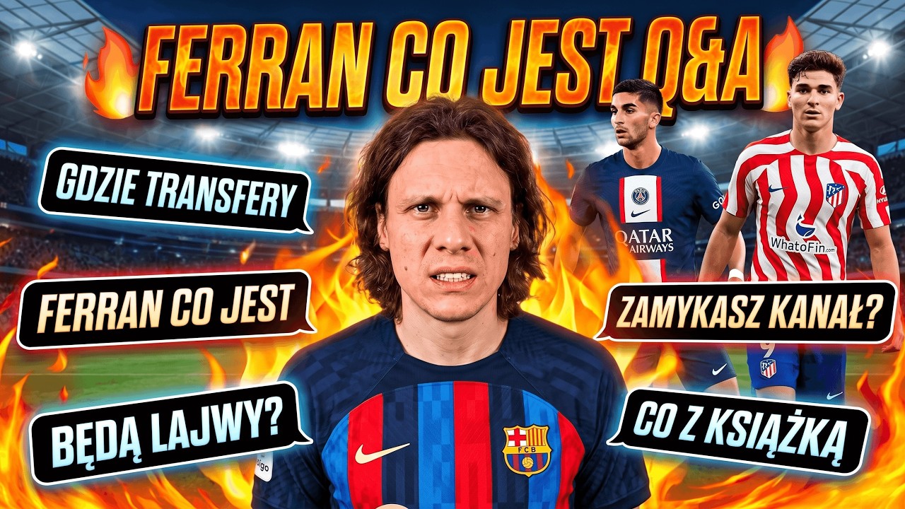Kadra Barcelony jest KOMPLETNA XD | Q&A przed sezonem