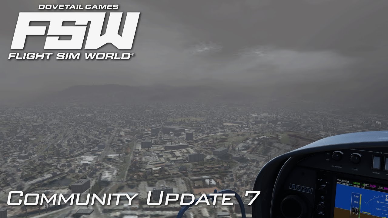 Flight Sim World - Community Update 7 | COLD AND DARK! | Early Access