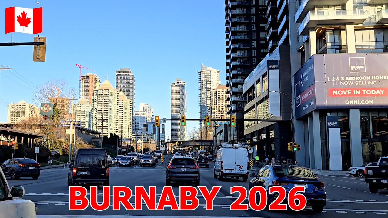 Future of Burnaby: Driving Tour of New Development Hotspots - Driven on January 16 2026