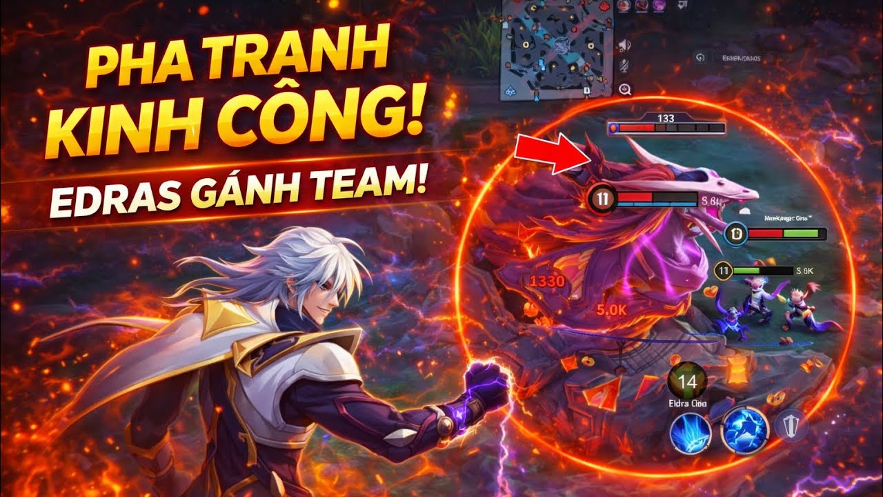 Suýt Mất Kinh Công Vì Flo… Nhưng Cái Kết 😱 | Edras Rank Bạch Kim