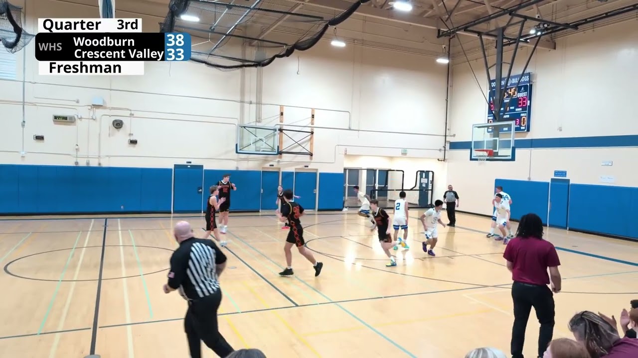Woodburn vs Crescent Valley Freshman Highlights Feb 13th 2026