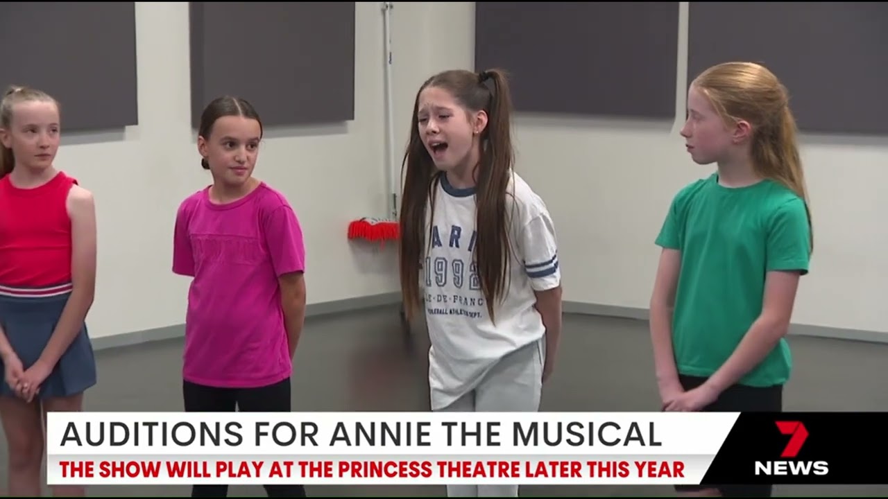 Anthea Annie Audition - Seven News