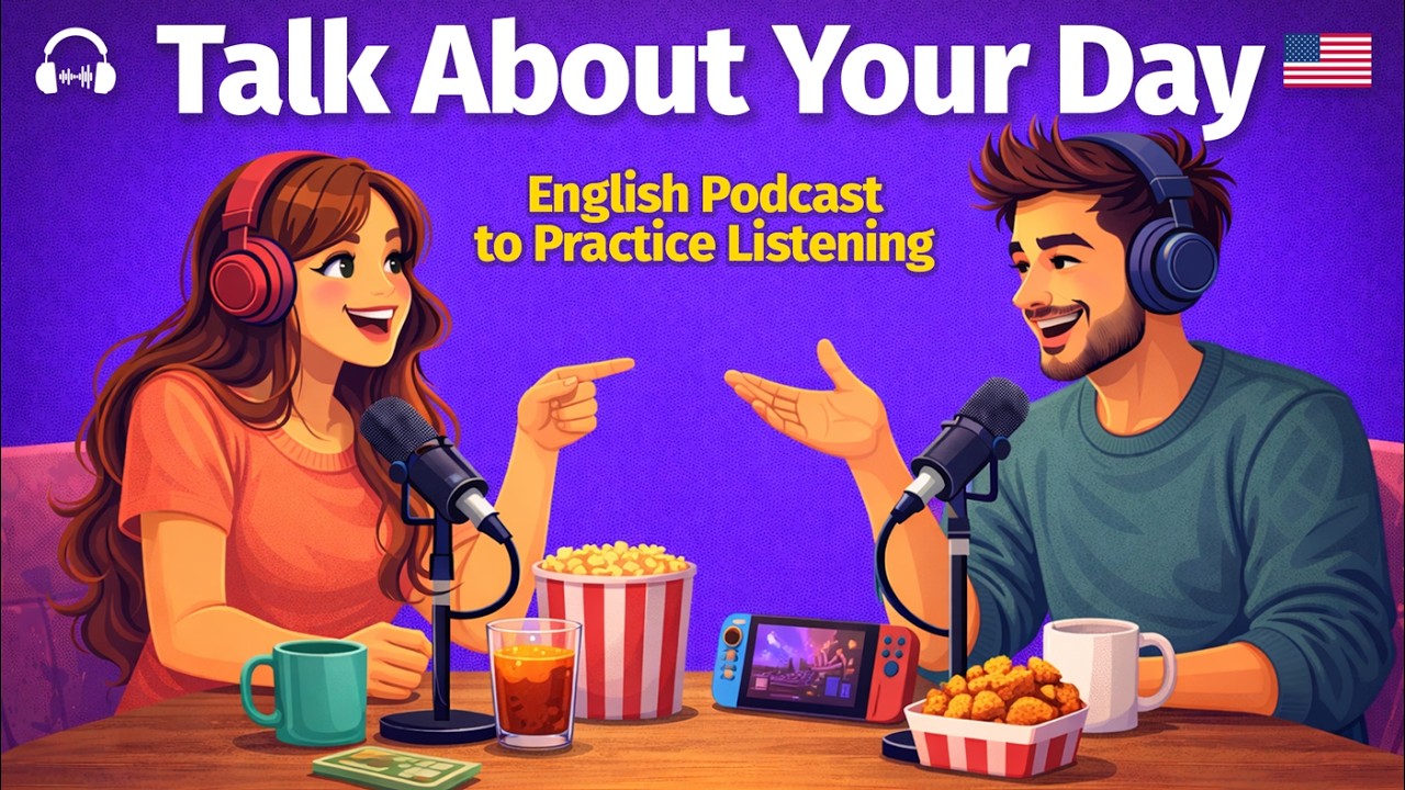 Talk About Your Day | English Podcast | Daily English Dialogue