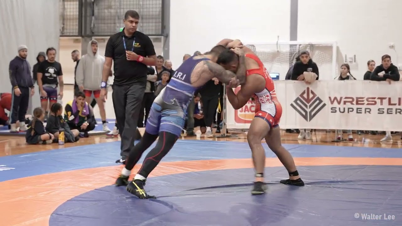 LOWE BINGHAM (Nauru) vs FARSHID SEPEHR (Iran) - 22 May 2022, Wrestling Super Series Freestyle