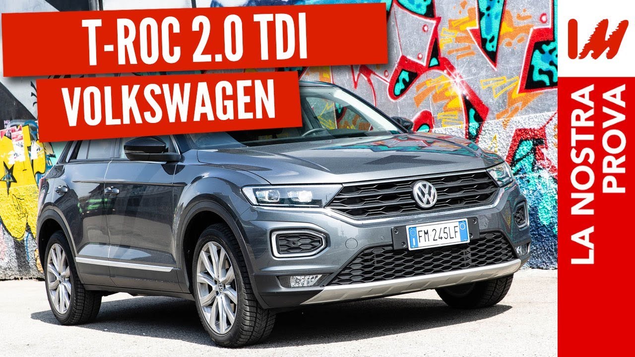 Volkswagen T-ROC 2.0 TDI Test Drive | Tremate concorrenti !!!