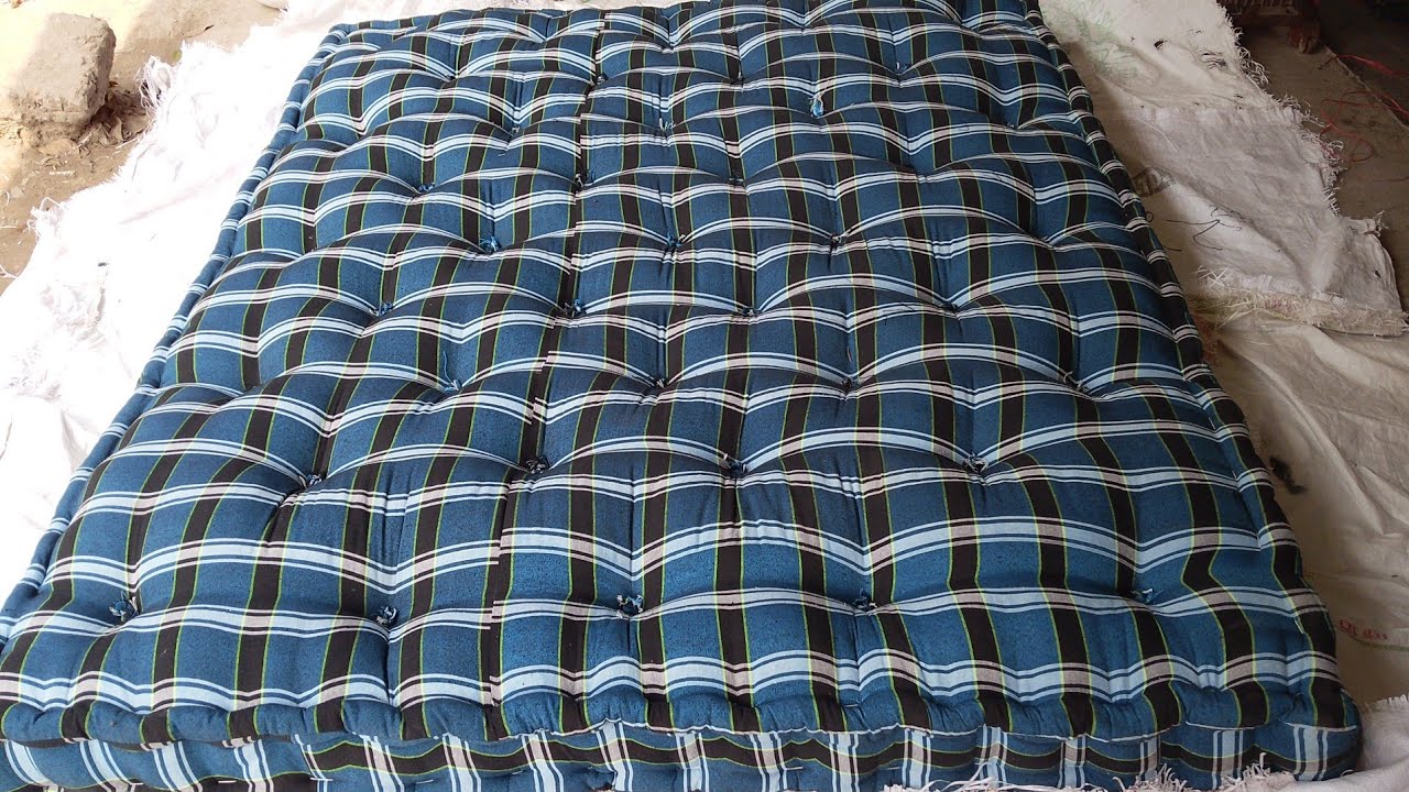 জাজিম তৈরির সঠিক পদ্ধতি 🛏️ শুধু তুলা দিয়ে নরম ও টেকসই জাজিম | Big Size Jajim Making