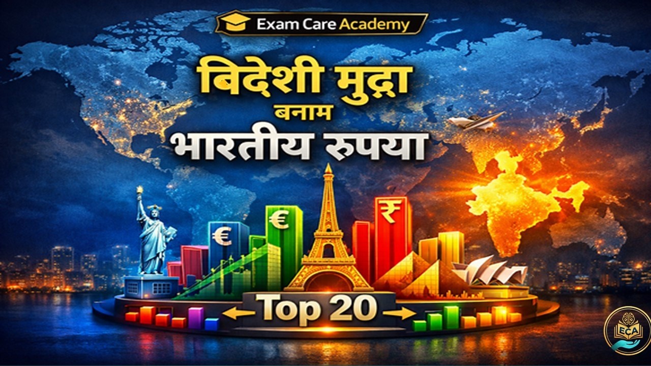 विदेशी मुद्रा बनाम भारतीय रुपया: 2026 में विनिमय दर का विश्लेषण | INR vs Global Currencies | ECA