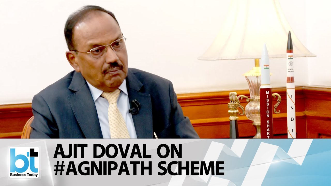 National Security Advisor Ajit Doval speaks to ANI's Smita Prakash on the agnipath scheme