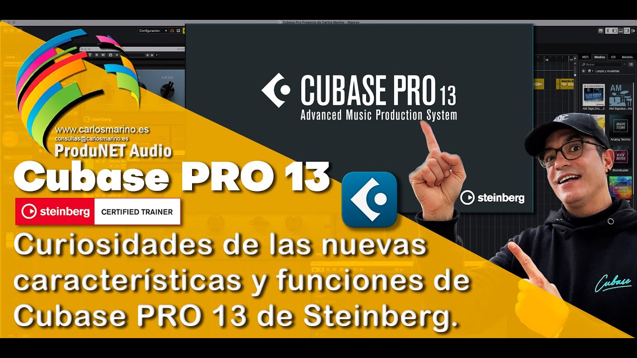Cubase PRO 13 - Curiosidades de las nuevas características y Funciones.