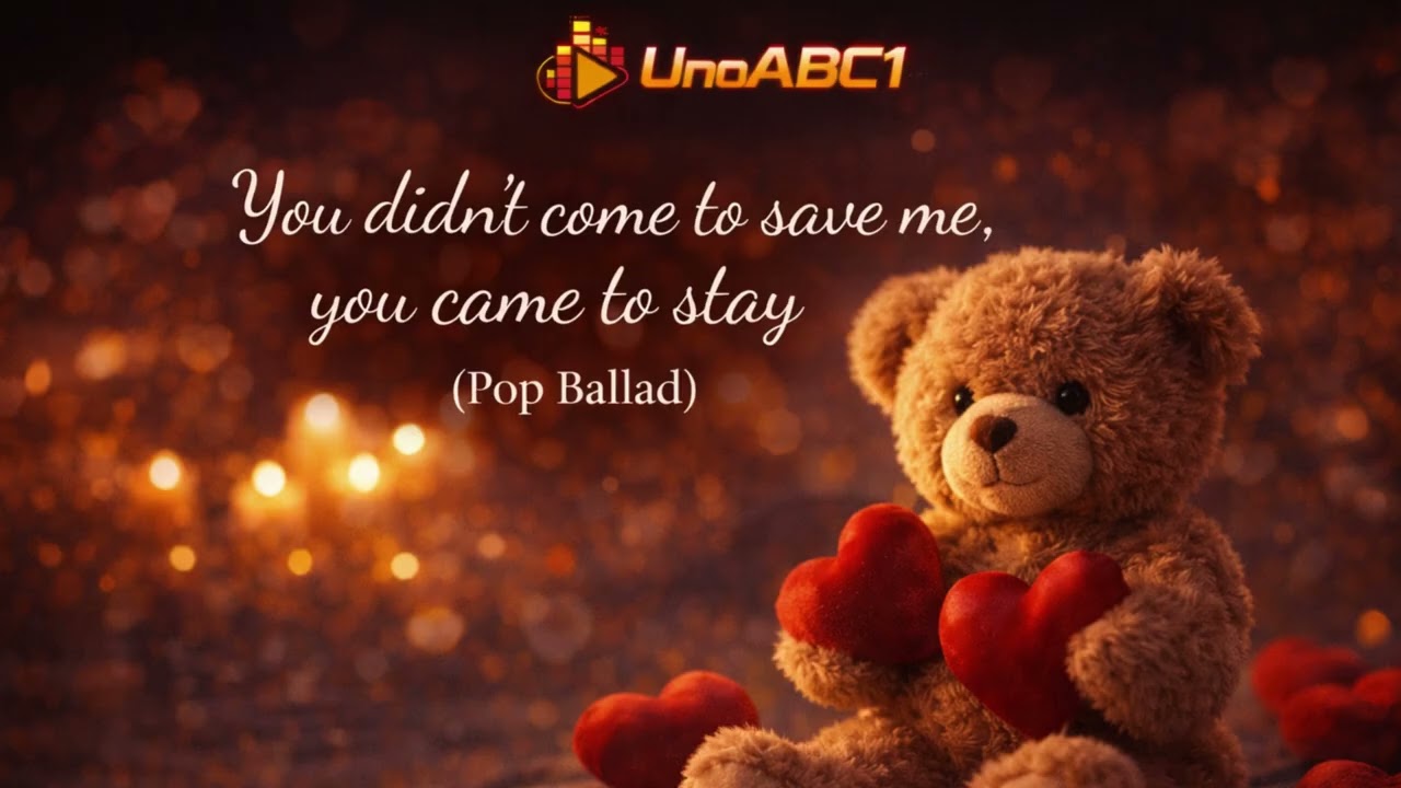 You didn’t come to save me, you came to stay(Pop Ballad)