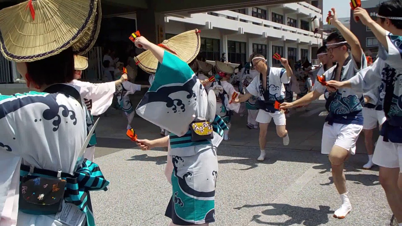 日本の踊り【よさこい鳴子踊り】高知県高知市
