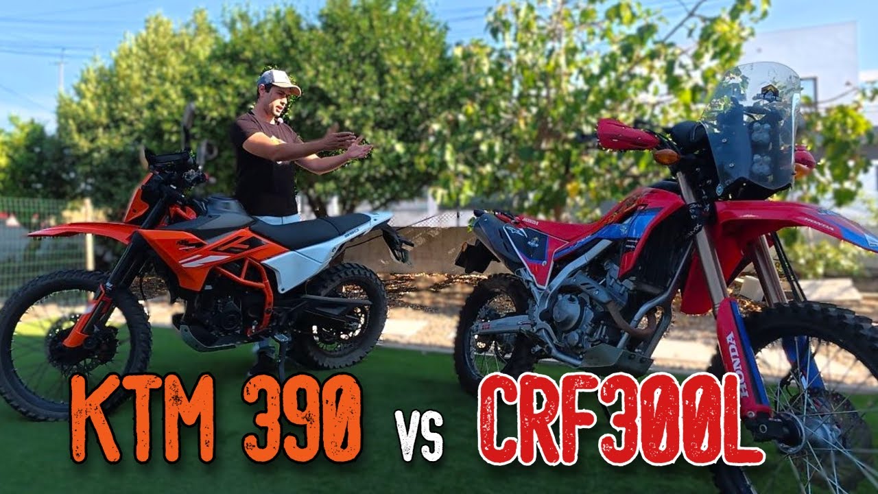 KTM 390 vs Honda CRF300L - Which one do I prefer?