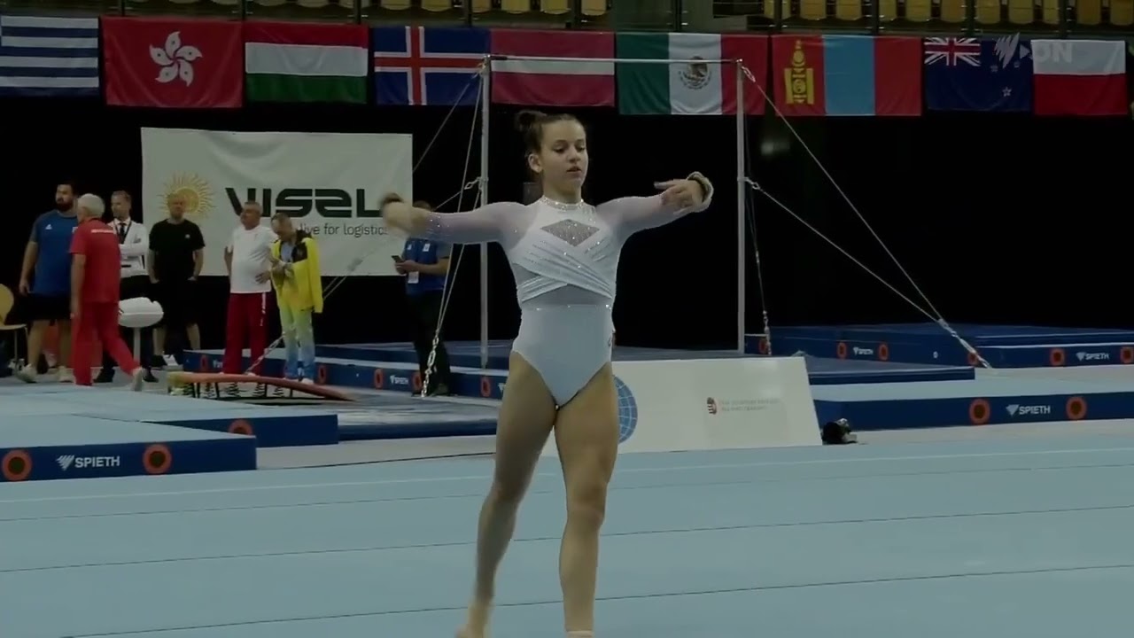 Athanasia Mesiri. 2023 Szombathely World Challenge Cup. FX
