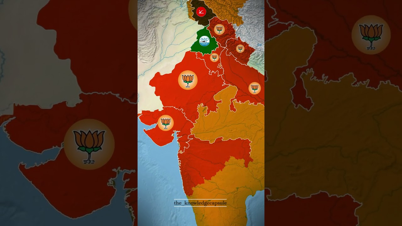 BJP&rsquo;s Political Dominance Across India Explained #shorts #BJP #IndianPolitics #IndiaNews #Elections