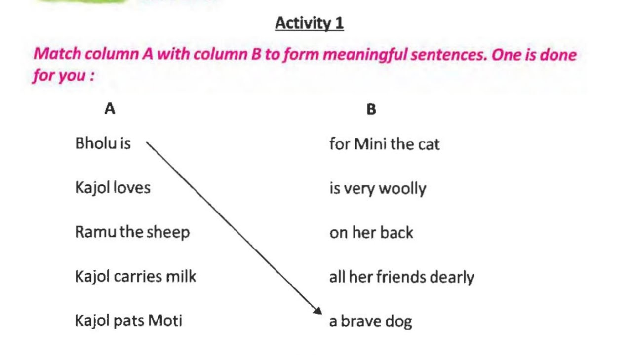 Wb board class 3 english text book butterfly MY FRIENDS activity 1,2,3