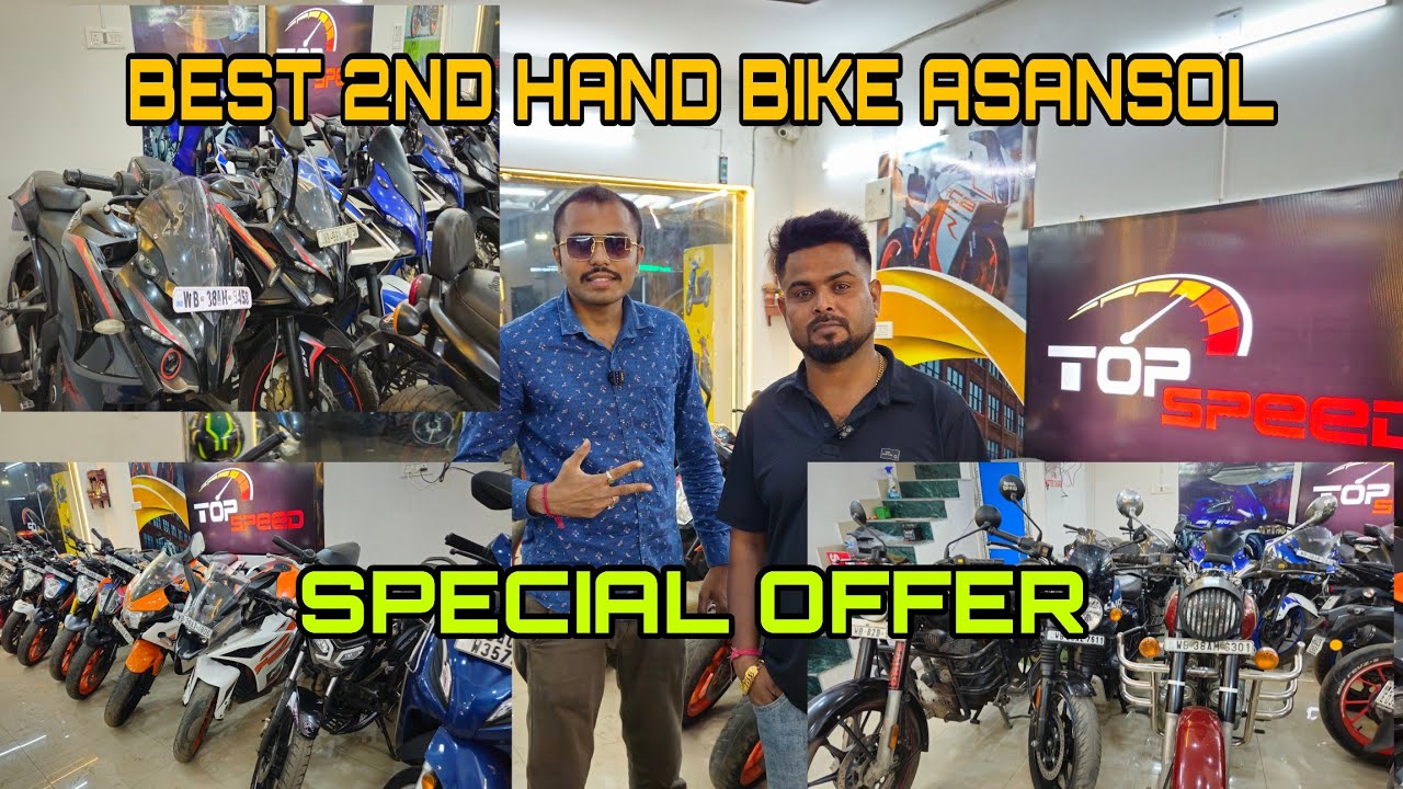 best second hand bike market in asansol//#top speed