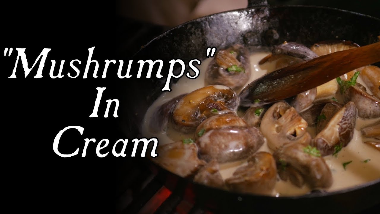 To Dress A Dish Of Mushrooms - 18th Century Cooking