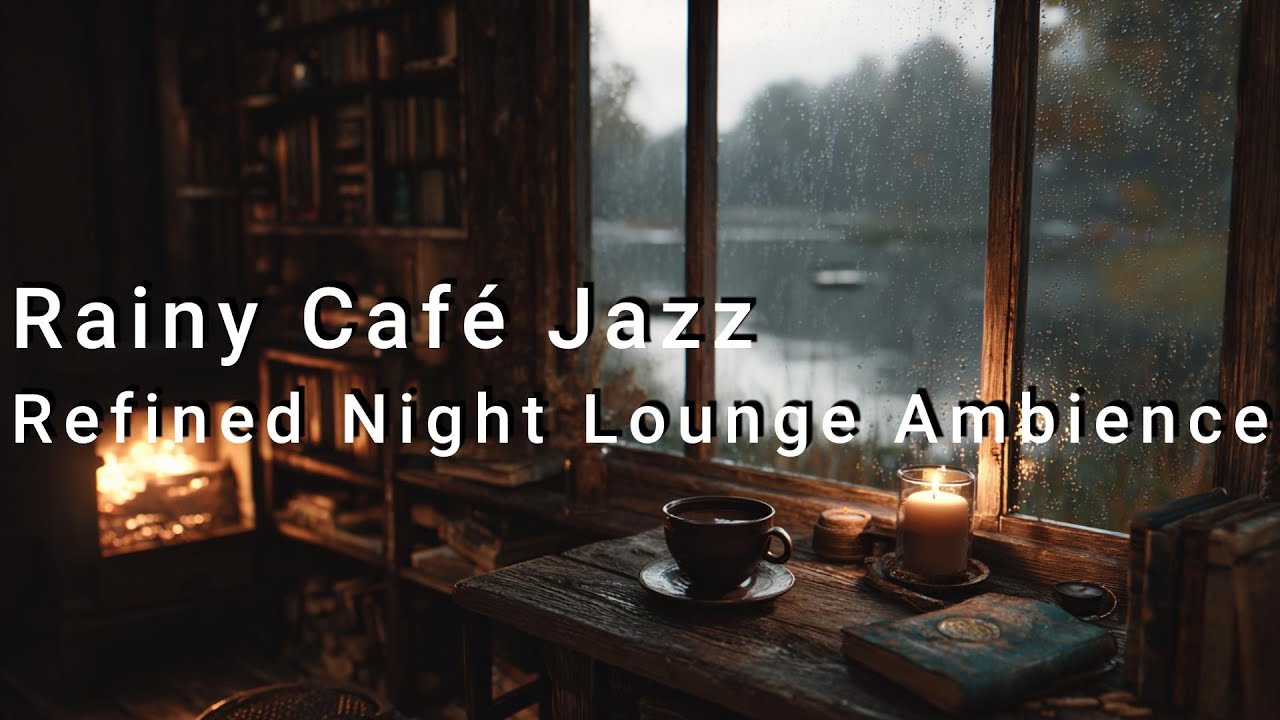 【Cafe Music】Rainy Café Jazz — Refined Night Lounge Ambience　#smoothjazz #bgm #littlejoylounge