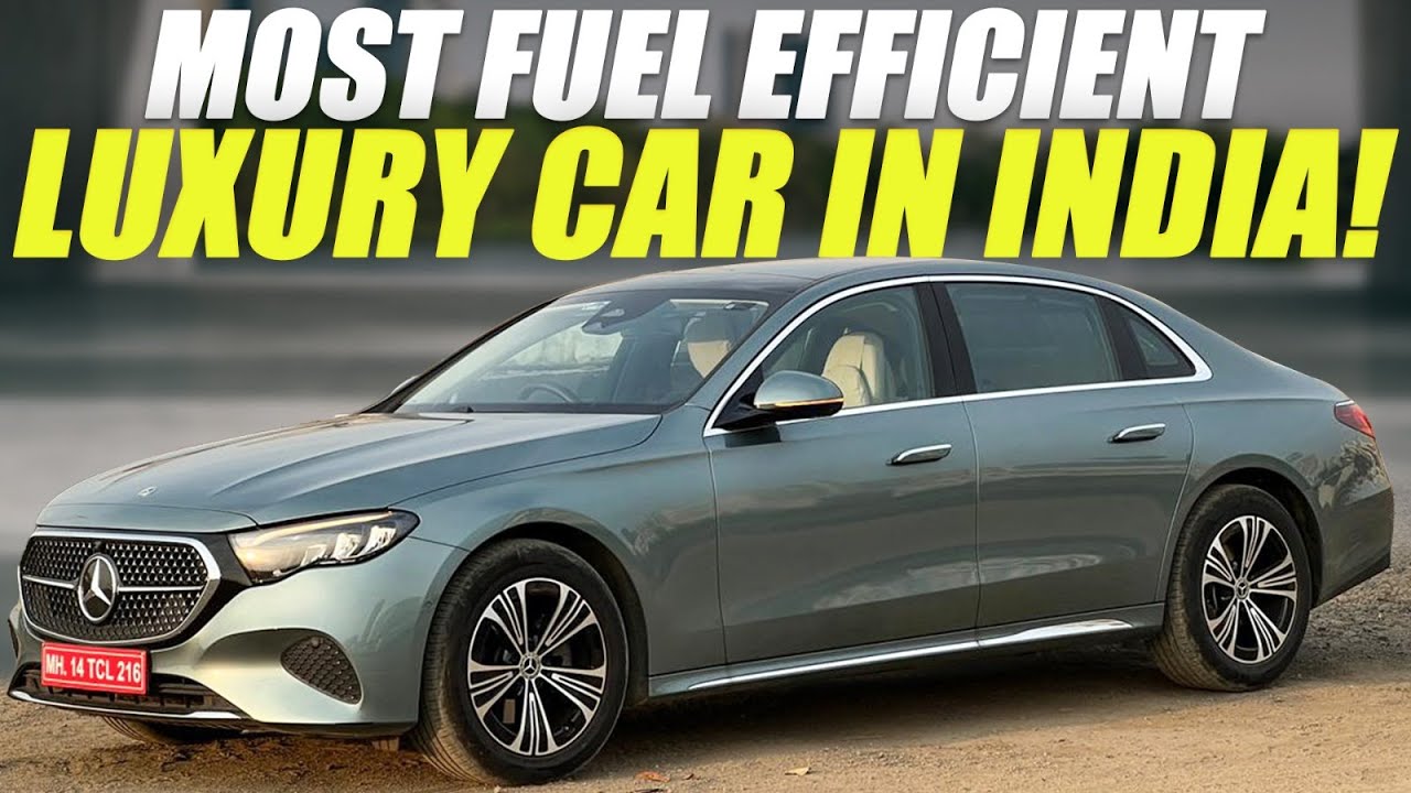 Обзор Mercedes E220d — лучший дизельный седан в Индии? @MotorBeam