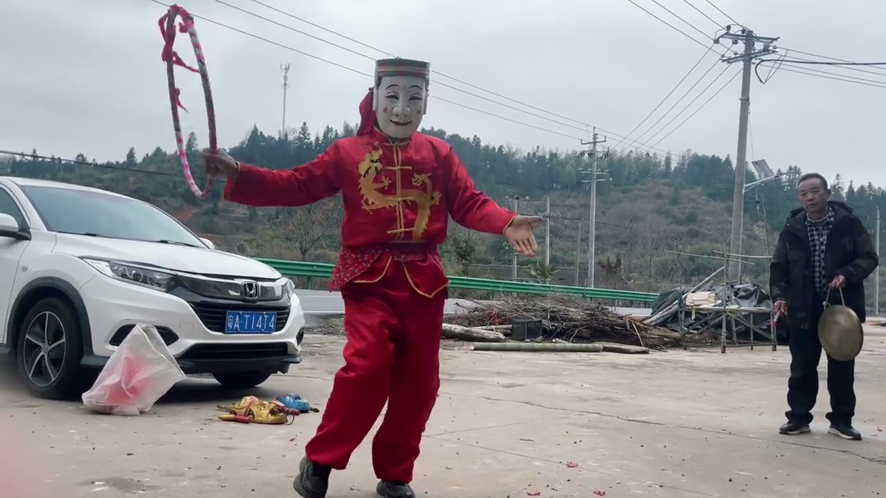 中国传承文化，傩舞
