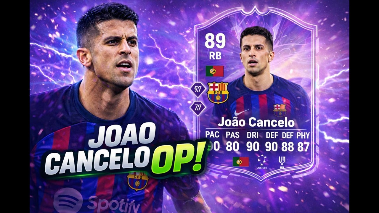 JOAO CANCELO OP?!