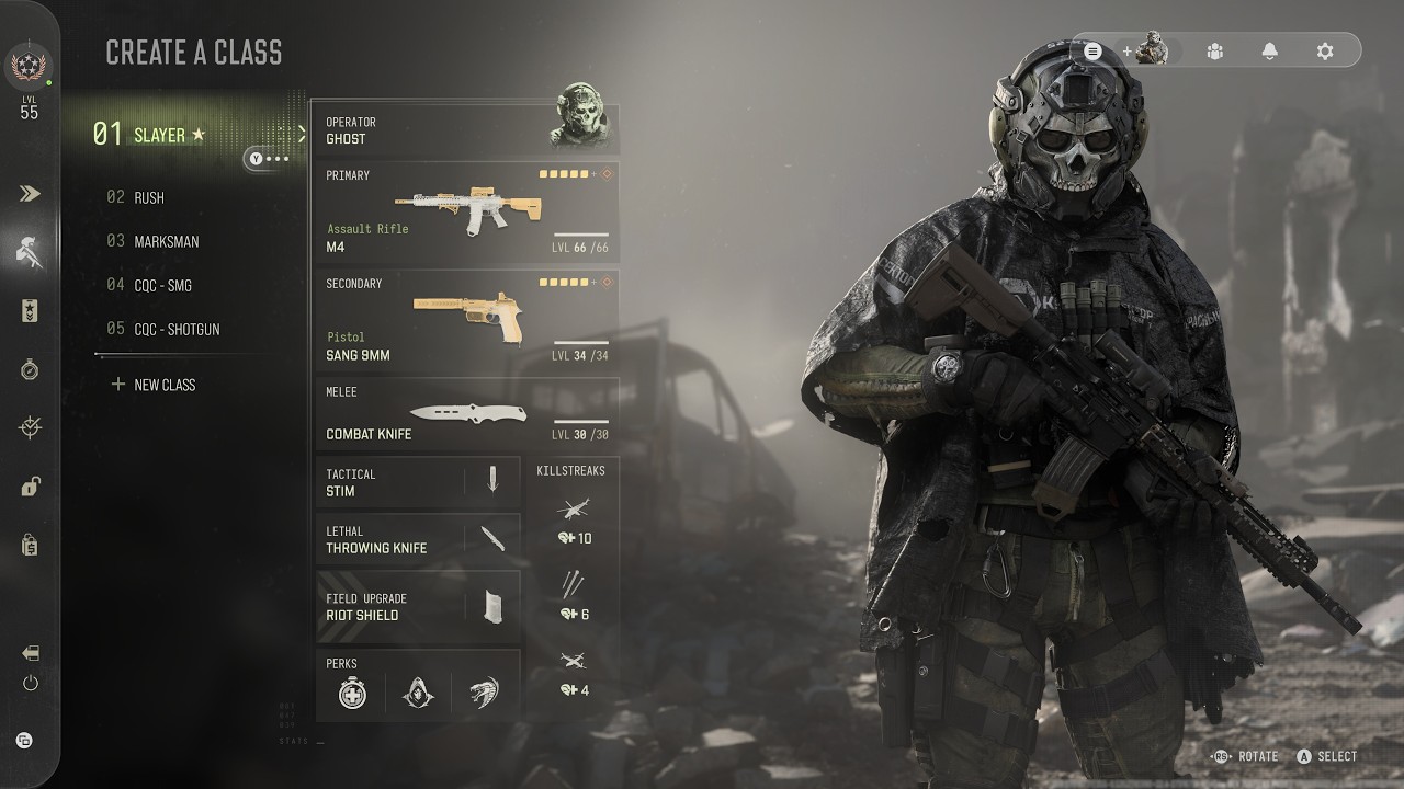 ПЕРВЫЙ ВЗГЛЯД: Меню игры Modern Warfare 4, создание класса, оперативники и многое другое! (РАННЯЯ...