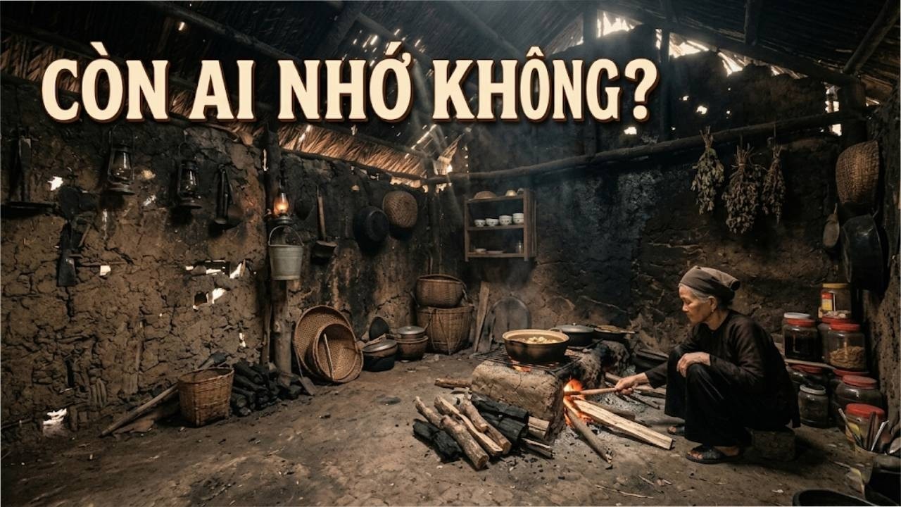 Bếp Lửa Hồng Và Những Mùi Khói Bếp Không Bao Giờ Trở Lại - Xem Mà Rưng Rưng Nước Mắt Nhớ Tuổi Thơ.