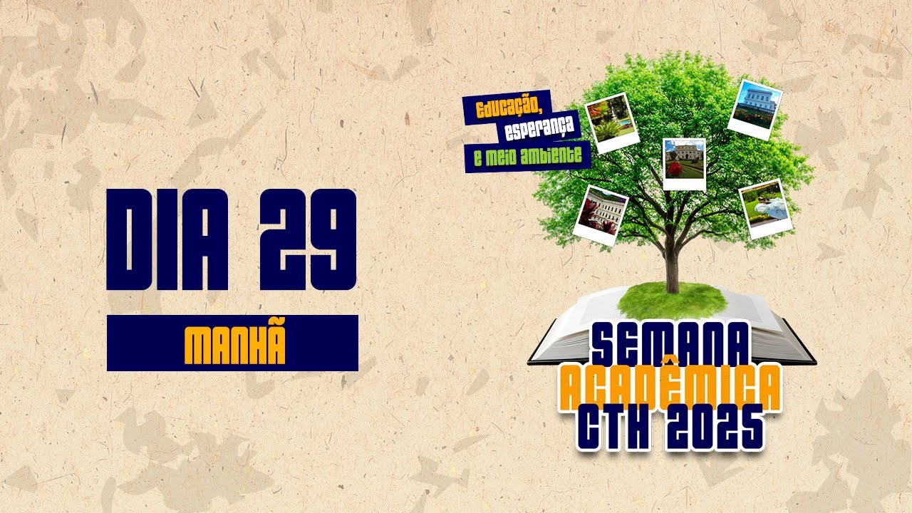 Semana CTH - Palestra e Lançamento de Livro - 9h30
