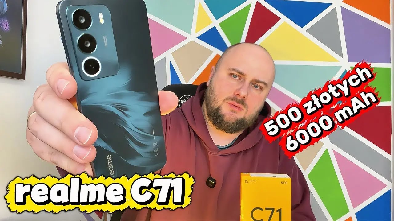 realme c71 - duża bateria, niska cena, spora wytrzymałość i coś jeszcze? 🤔