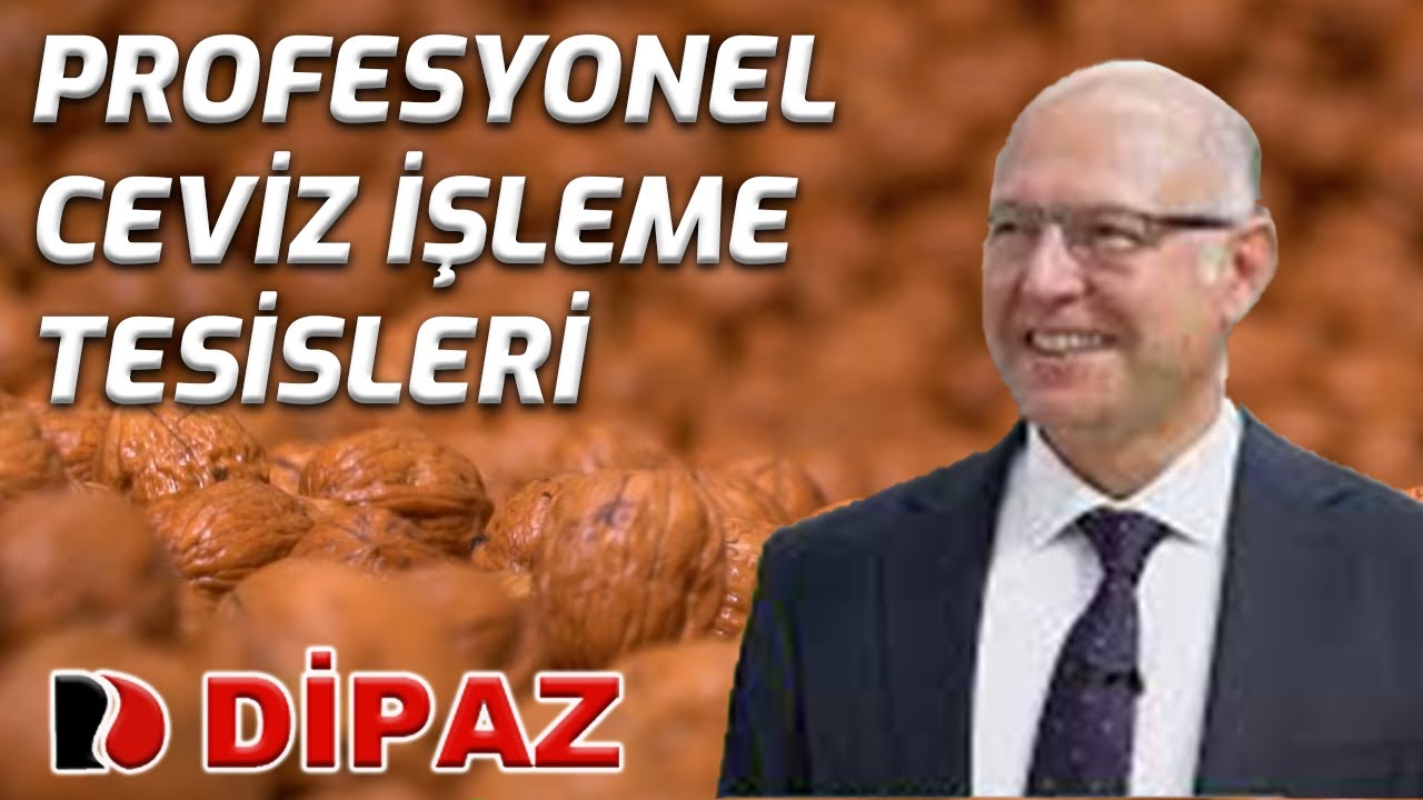 PROFESYONEL CEVİZ İŞLEME TESİSLERİ DİPAZ MAKİNE | TARIM VİTRİNİ