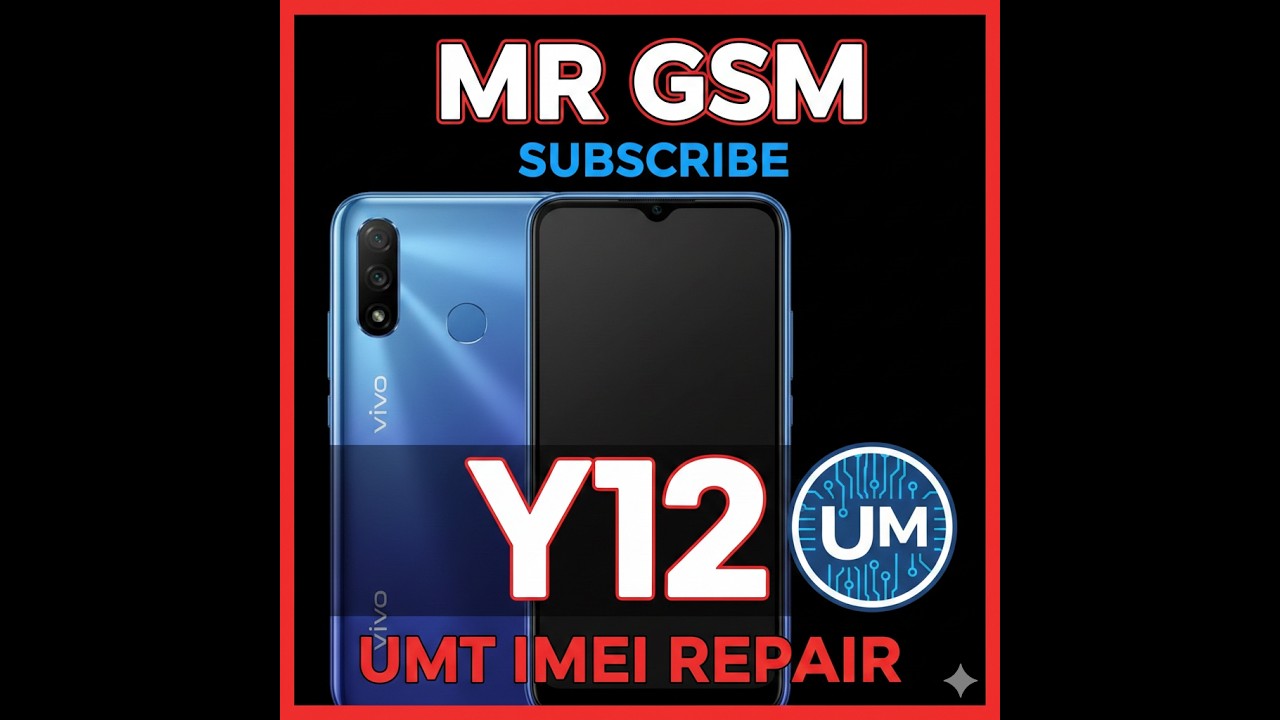 Vivo Y12 PD1987f imei repair umt mtk 3.1
