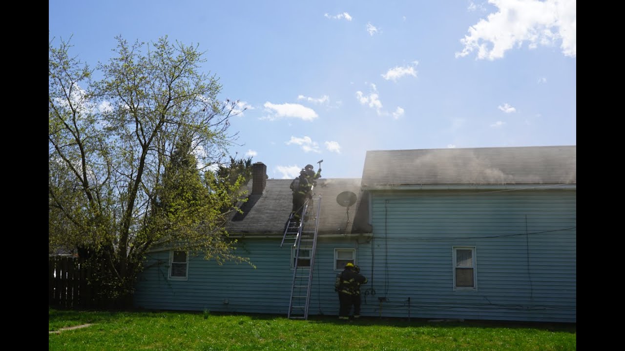 Cleveland   Attic fire in an occupied house. 3200 Block of  W 52St.