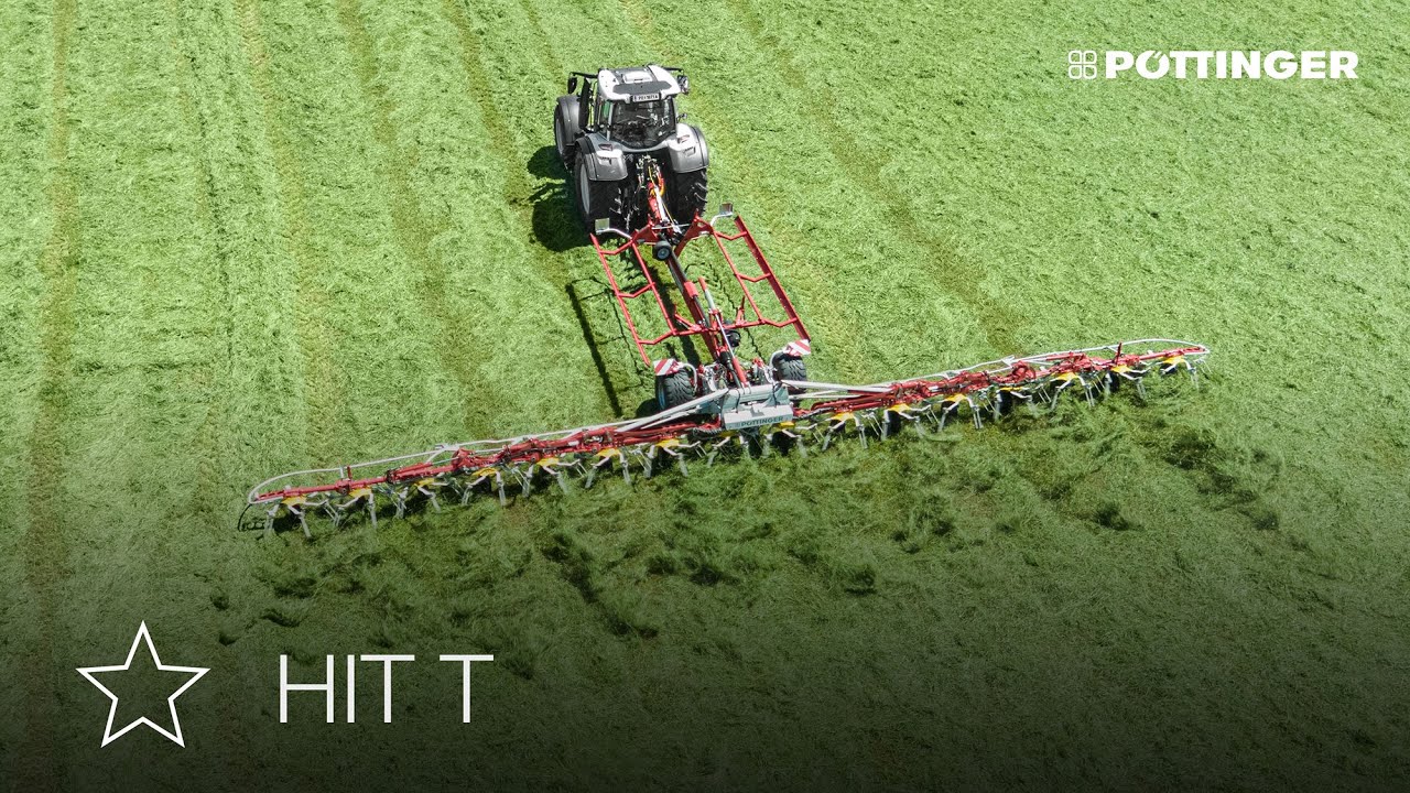 PÖTTINGER - HIT trailed tedders - Your benefits