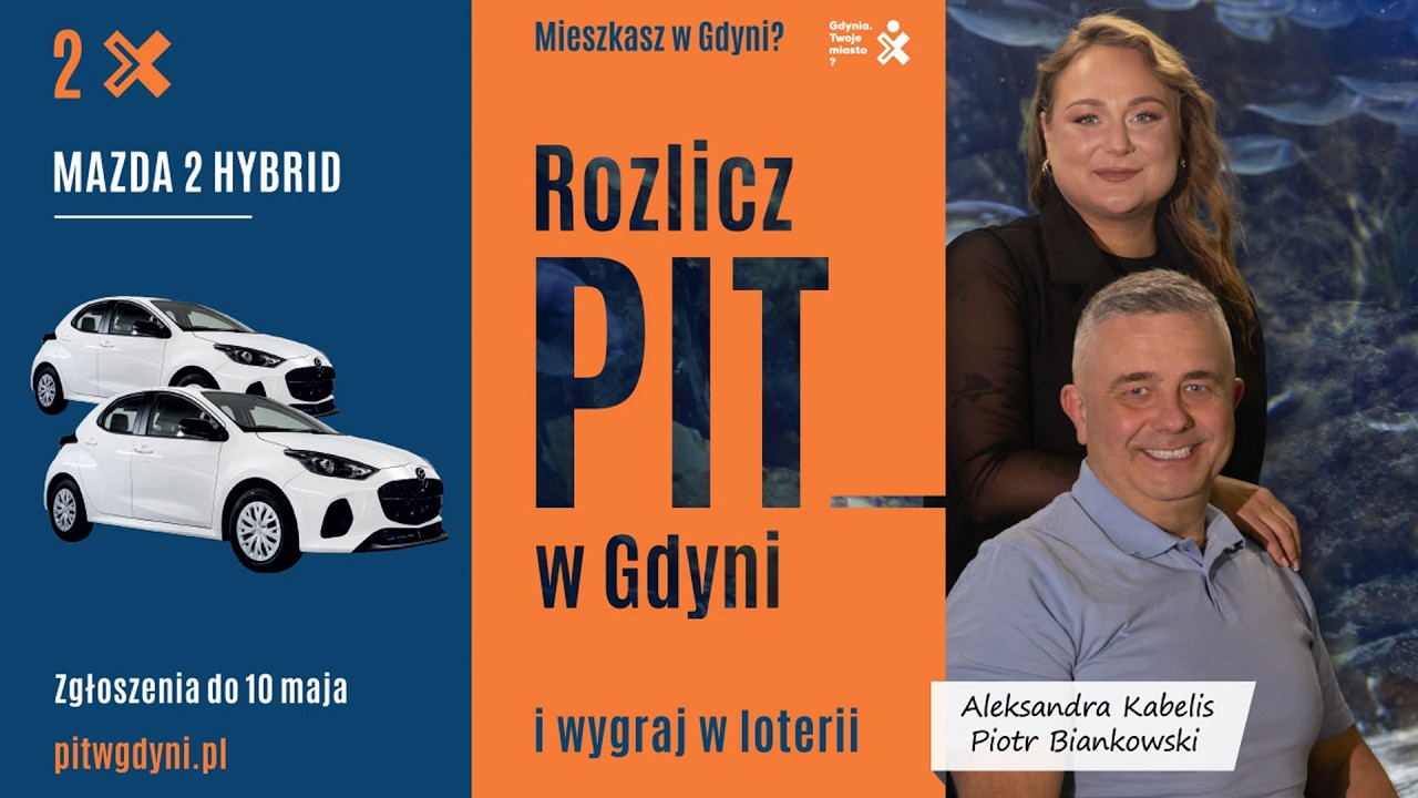 Rozlicz PIT w Gdyni i wygraj w loterii! | Gdynia.pl