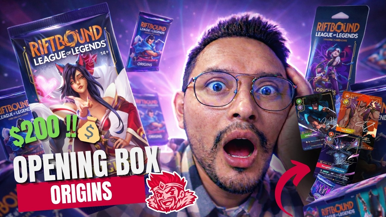 UNBOXING Riftbound: Abriendo una CAJA ENTERA de Origins 📦✨ l Ecuador