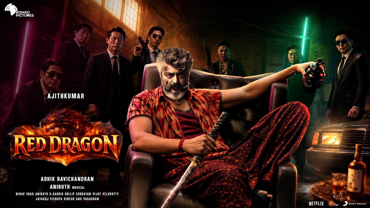 Red Dragon - Official Teaser | Ajith Kumar | Trisha | Aniruth | Adhik Rvichandran | Romeo Pictures