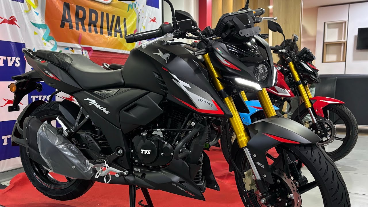 New TVS Apache RTR 160 4V 2025 Model Detailed Review