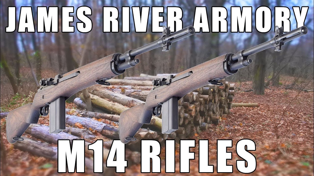 Винтовки M14 из арсенала Нью-Джеймс-Ривер