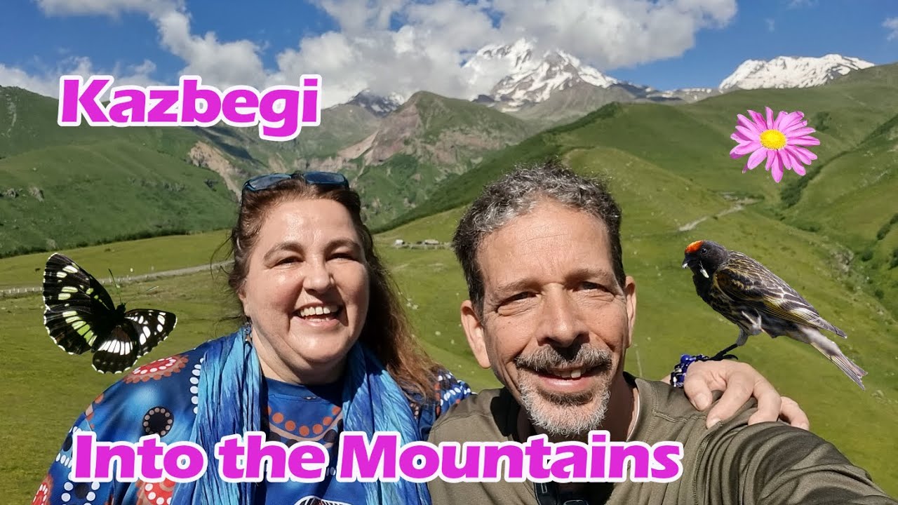 Into the Caucasus: Kazbegi, Gergeti Church & Waterfall Hikes - Georgia GE Travel Part 2