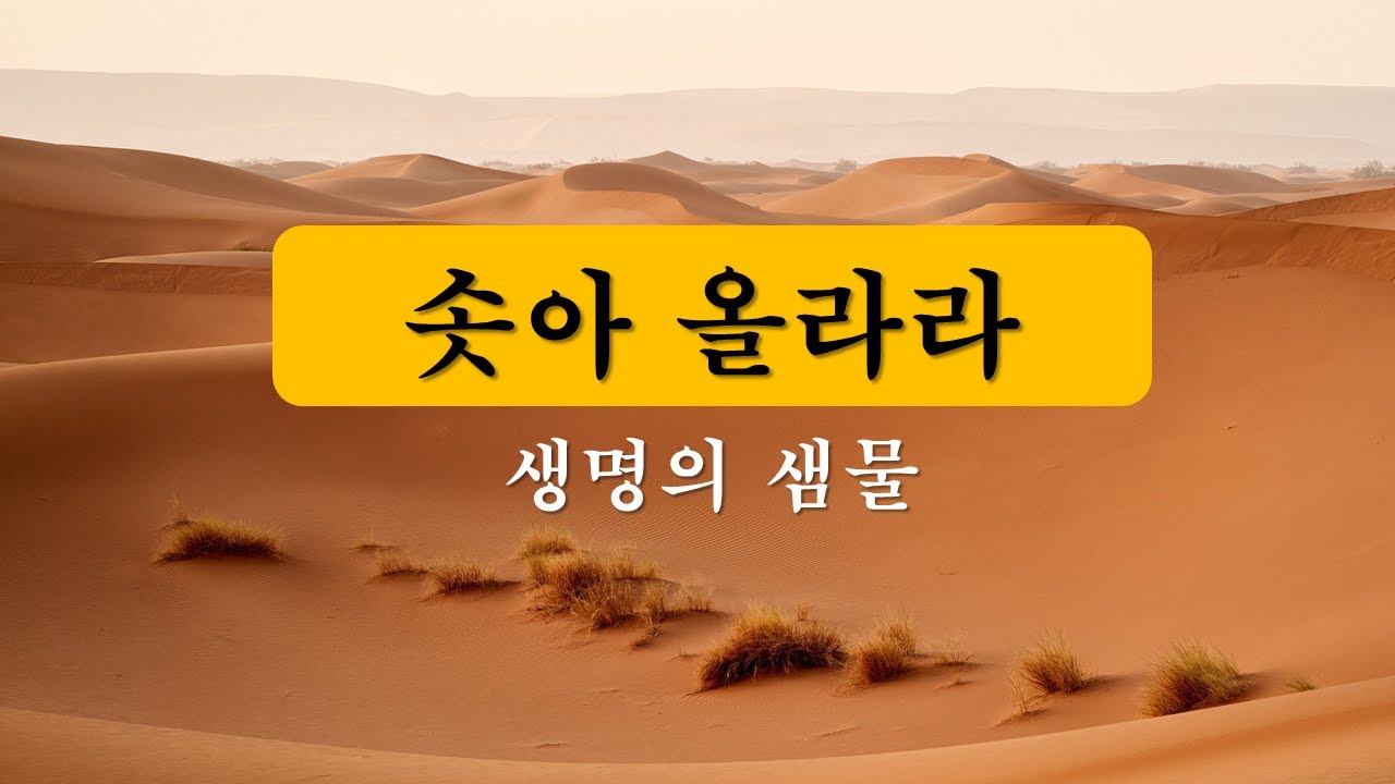 [ 솟아 올라라 ] 생명의 샘물아, 내 속 깊은 곳에서 솟아 올라라#솟아올라라#기도공동체성가#복음성가#이마르띠노찬양선교방송