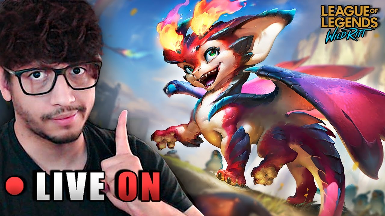 🔴 NOVO MAPA, TEMPORADA, CAMPEÃO E ITENS - WILD RIFT AO VIVO 🔴 // !menu !discord