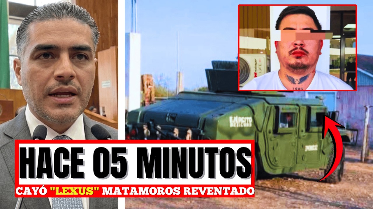 ¡GOLPE EN MATAMOROS! HARFUCH REVELA OPERATIVO QUE CAPTURÓ A 