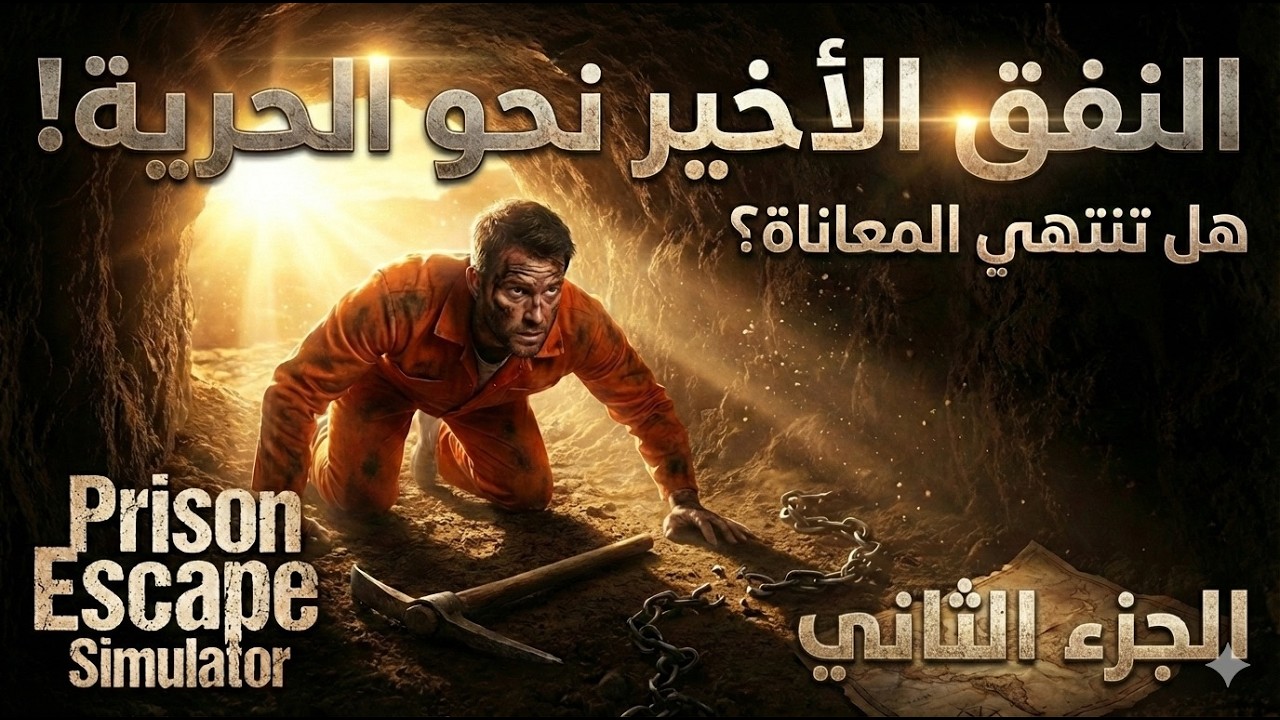 جننت الحارس وهربت من فوق خشمه! 😂✈️ نهاية اللعبة #prisonescapesimulator