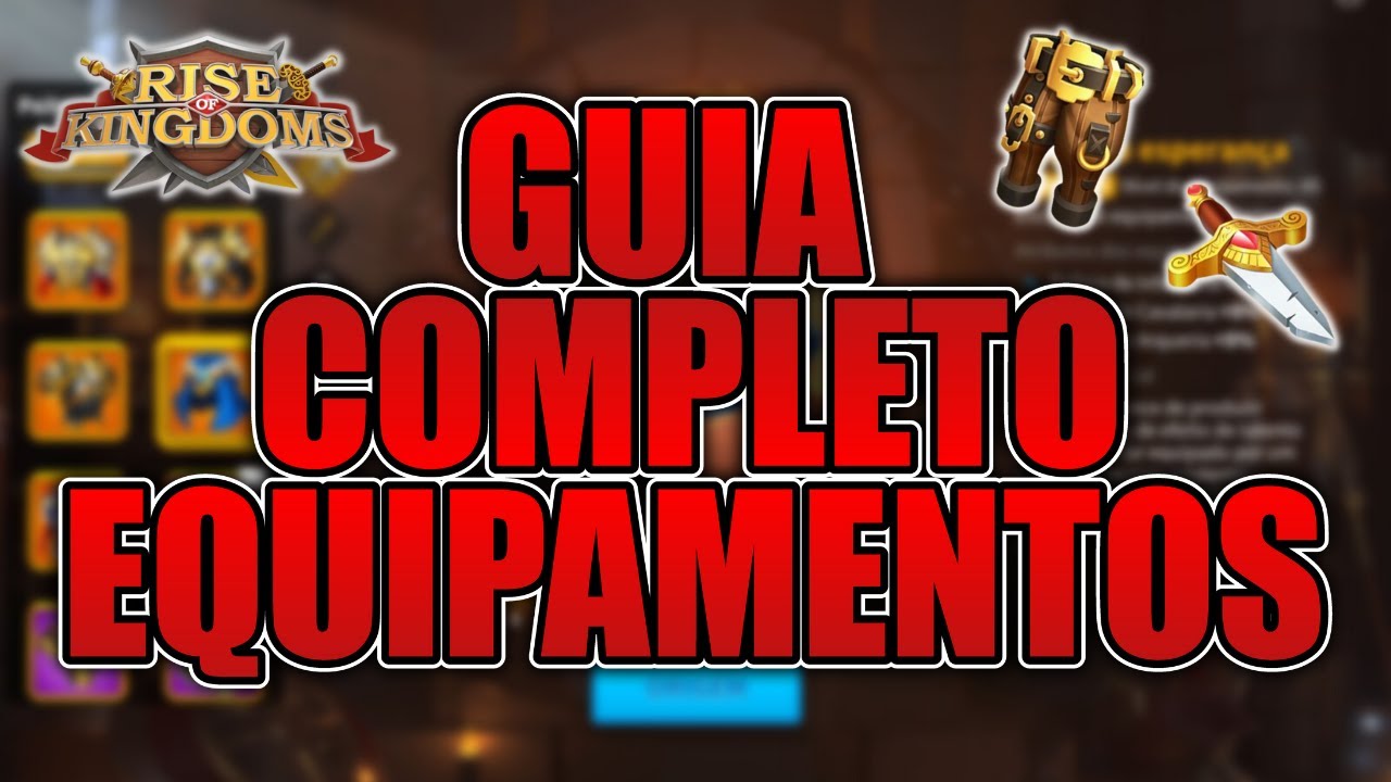 Guia completo de equipamentos + acessórios | todas as unidades - RISE OF KINGDOMS