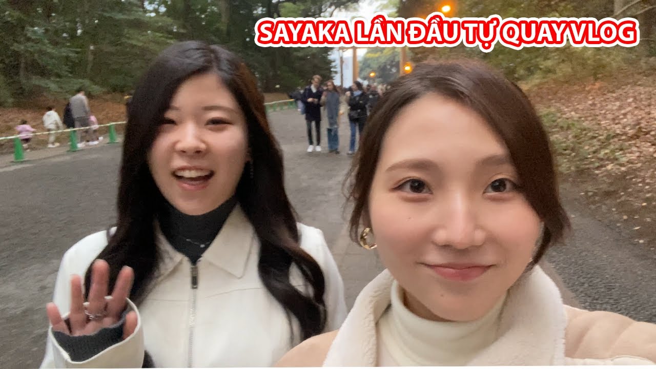 Vlog đầu tiên của Sayaka | Sayaka về Nhật ăn Tết | Cặp Đôi Việt - Nhật