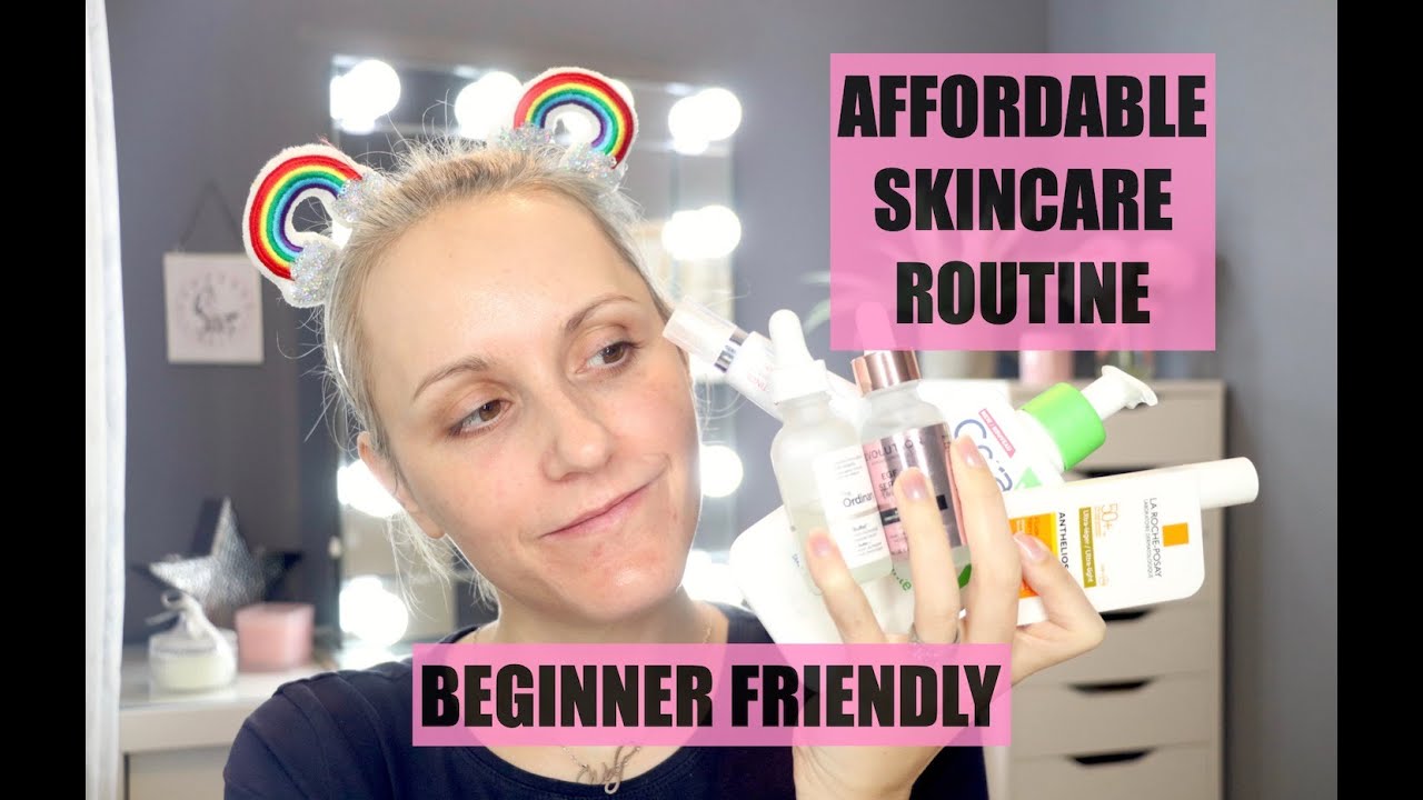 AFFORDABLE DRUGSTORE SKINCARE ROUTINE