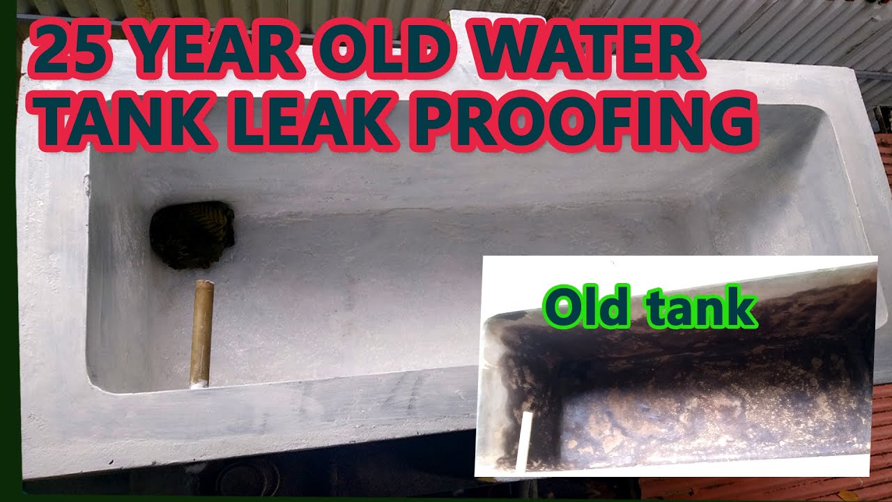 25 YEAR OLD WATER TANK WATER PROOFING