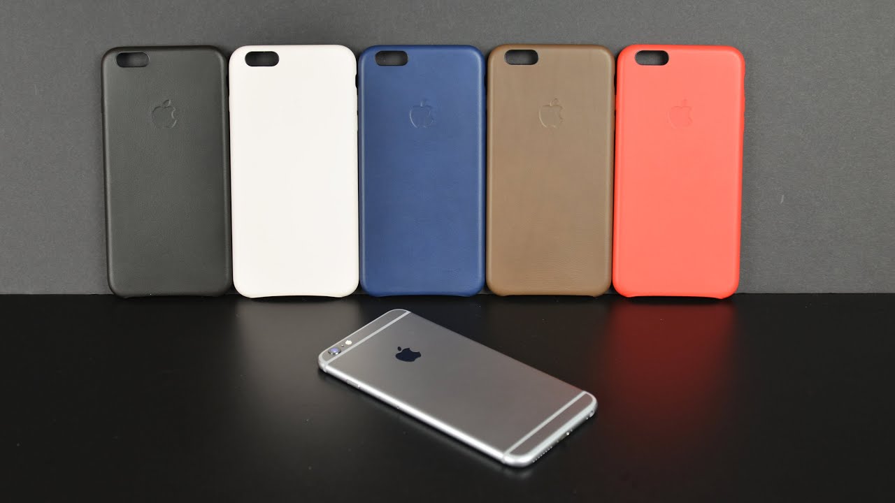 Кожаный чехол для Apple iPhone 6 Plus (все цвета): обзор